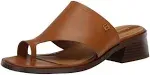 Franco Sarto Women's SIA Slide Sandals (Tan Leather) - Size 8.5 M