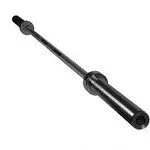 Cap Barbell Olympic Weight Bar, 7 ft, Black