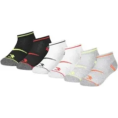 Nike Boy's 6-Pack 3Brand Pop Heather Low Socks, Volt, 7-9 - BR0005-F68-7-9-7-9 | Blain's Farm & Fleet