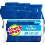 Scotch-Brite Scrub Sponges Non Scratch - 9 Count