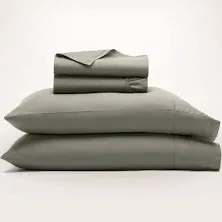 Boll Branch Hemmed 4-Piece Organic Cotton Sheet Set