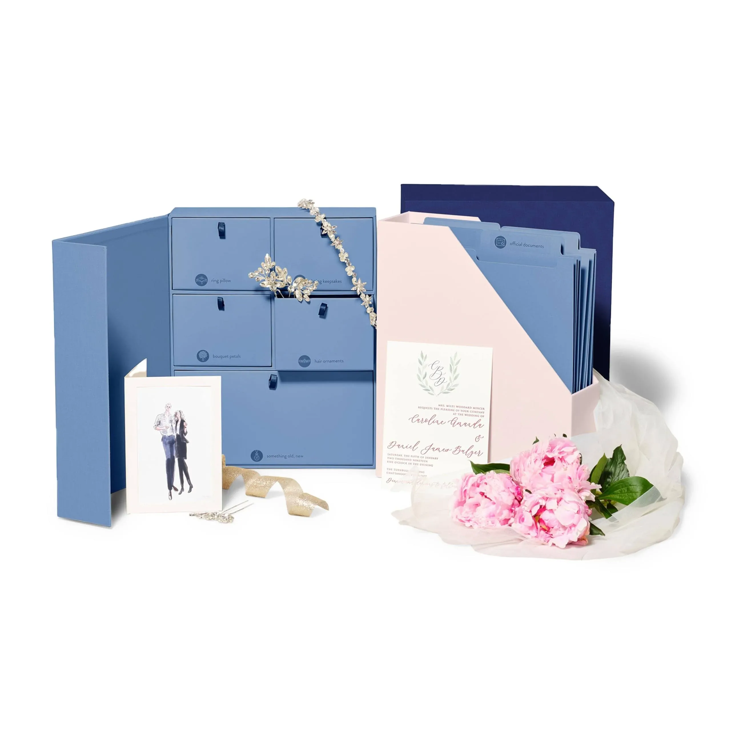 Savor: Wedding Edition Keepsake Box - Something Blue