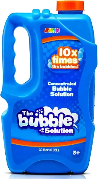 JOYIN 32 oz Bubble Solution Refills (Up to 2.5 Gallon) Big Bubble Solution