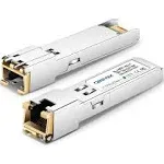 QINIYEK 1.25/2.5/5/10G SFP+ to RJ45 Transceiver 10Gbase-T SFP+ Copper Module