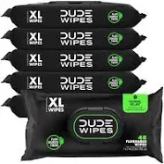 Dude Wipes Flushable Wipes Extra Large 288 Wipes