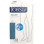 Jobst Relief Knee High Compression Stockings 15-20 mmHg, Large Beige