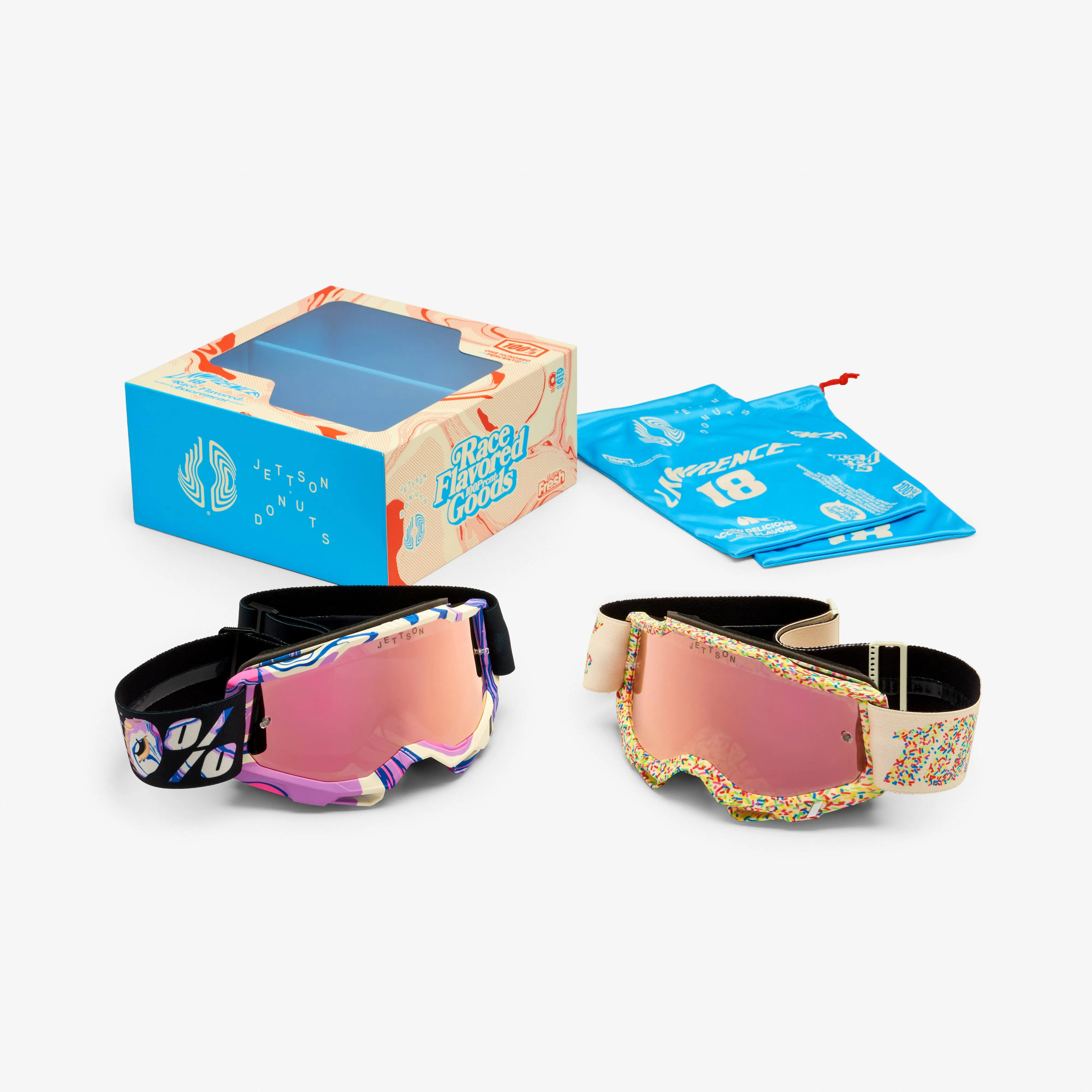 100% Accuri 2 Le Donut Goggle 2-Pack