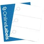 Door Hangers - 8.5 x 3.66 - Cardstock - Pack of 750, 250 Sheets - Inkjet/Laser Printer - Online Labels