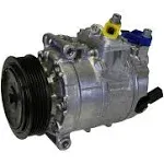 Denso® 471-1497 - A/C Compressor with Clutch