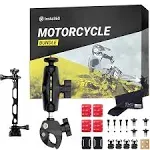 Insta360 Complete Motorcycle Bundle Mounting Kit for One X3/X2/X 360 Cameras | Compatible with One R/RS, Evo and GoPro 11/10/9/MAX