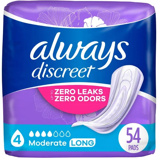 Always Discreet Ultimate Extra Protect Postpartum Incontinence Pads