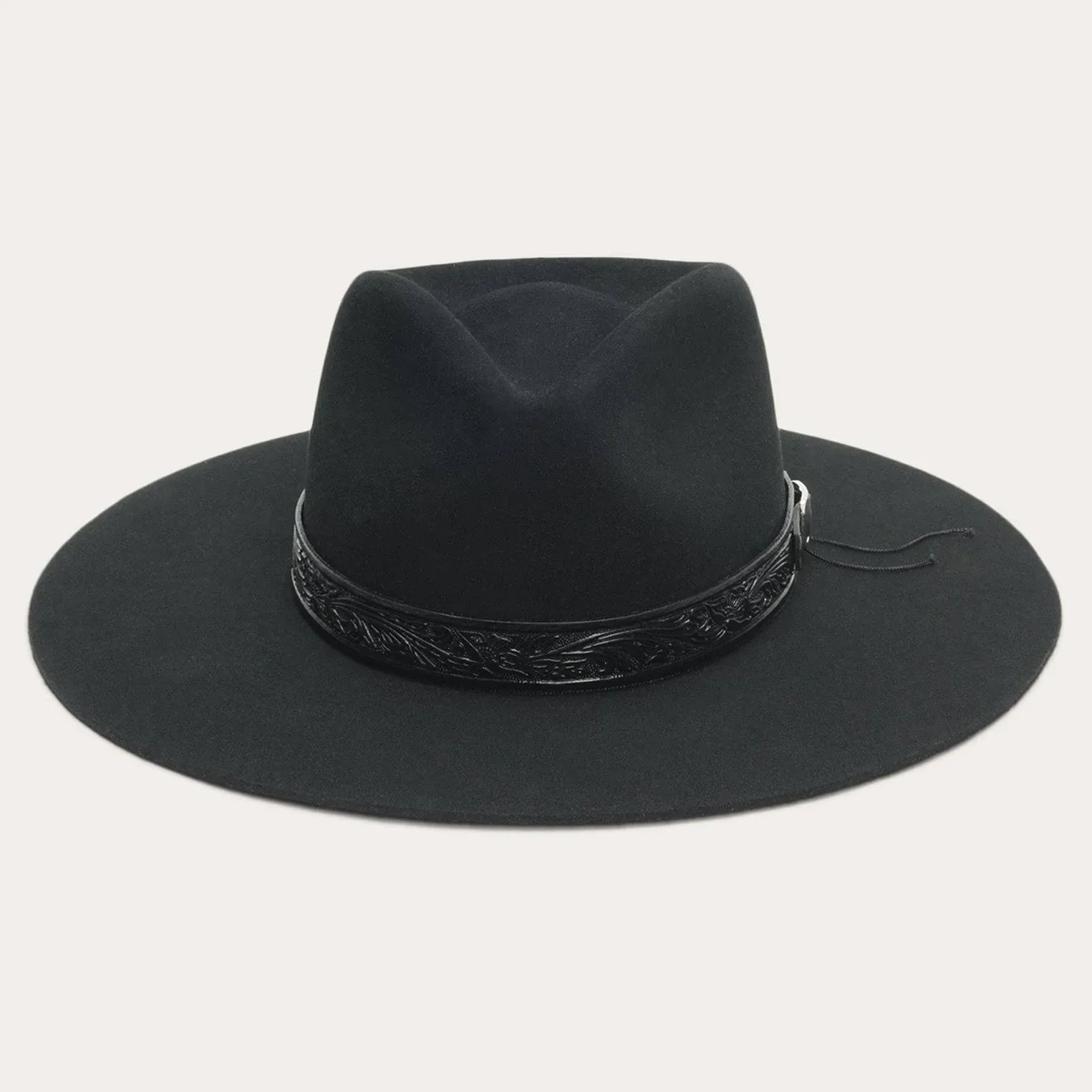 Stetson John Wayne McNally Wool Felt Western Hat: Size: S Black