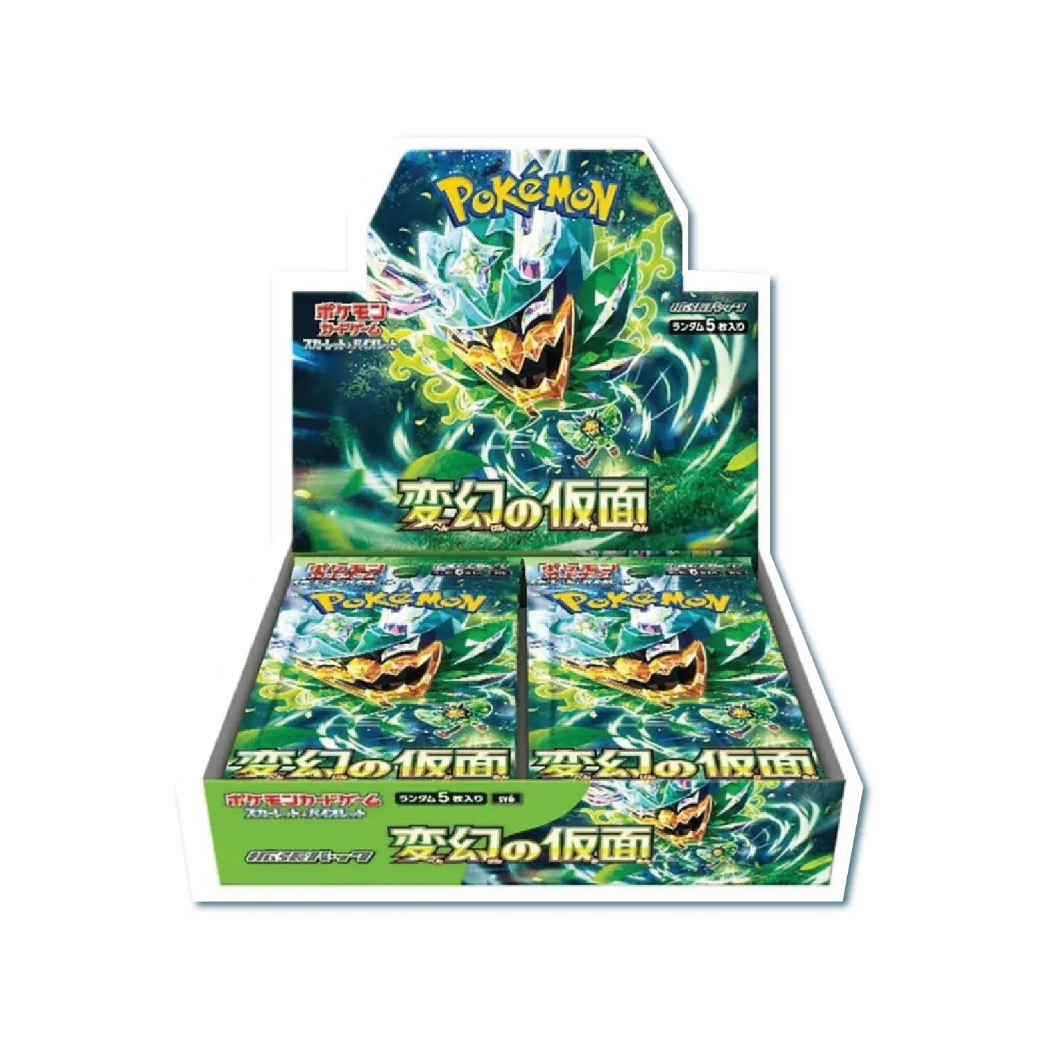 Pokemon Card Game - 1x SV6 Mask Of Change *Booster Box* Sealed - JP