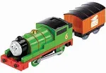 TRACKMASTER PERCY Thomas &amp;Friends Train Motorized Engine BML07 2017 Mattel Green