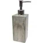 Nu Steel Stone Hedge Resin Refillable Liquid Soap Dispenser Pump for Bathroom Vanity Countertop