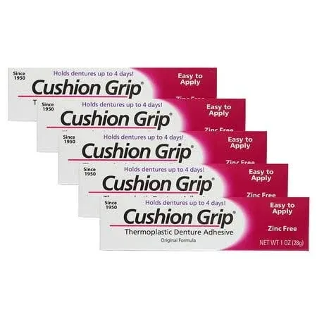 Cushion Grip Thermoplastic Denture Adhesive