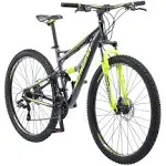 Schwinn Traxion Mountain Bike for Adult Men Women, 29-Inch Wheels, Full Suspe...