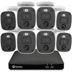 Swann 8-Channel 1080p 1TB DVR Surveillance Camera System with 8 Wired 1-Way Audio SwannForce Bullet Cameras