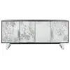 Safavieh Couture Drake Slate 4 Door Sideboard Black