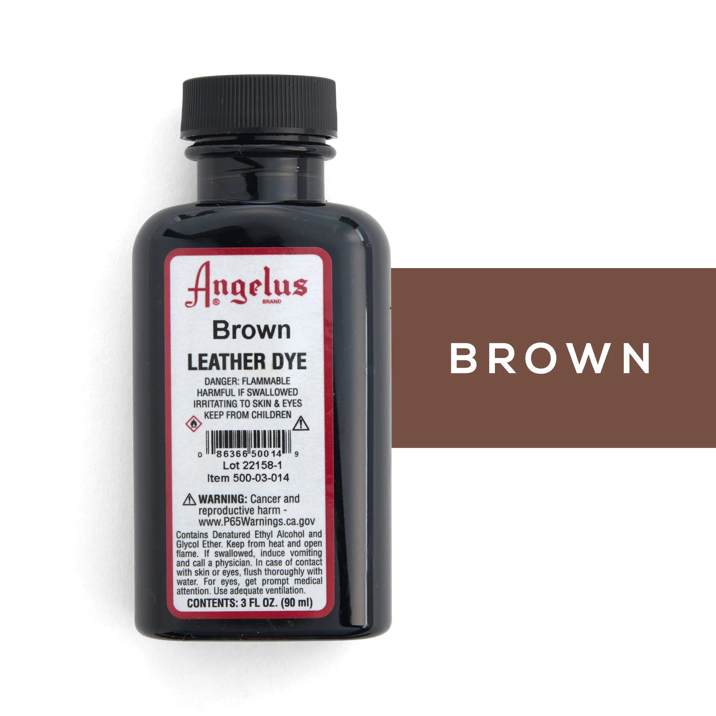 Angelus Leather Dye 3 fl oz (88.7 ml) - Brown