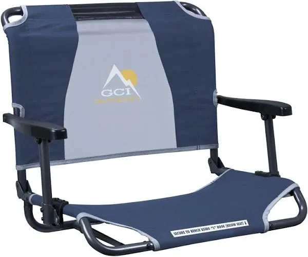 GCI Outdoor Big Comfort Stadium Chair with Armrests