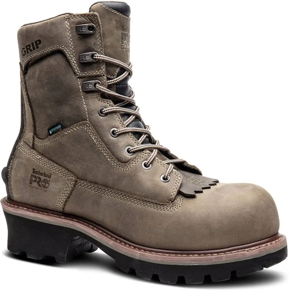 Timberland Men's Evergreen Logger Composite Toe Waterproof Work Boots