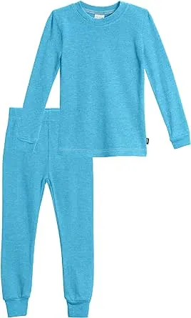 Made in USA Girls Thermal Cotton Underwear Set Long Soft Breathable Base Layer