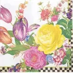 MacKenzie Child Flower Market Paper Napkins - Dinner