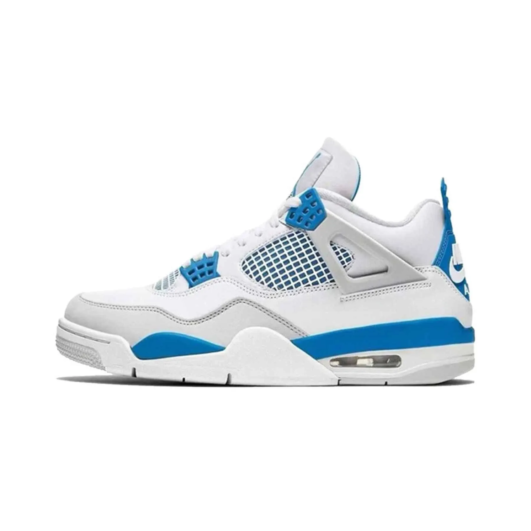 Jordan Big Kid's 4 Retro Off White/Military Blue (HF4281 141)