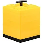 Camco 44512 Fasten Leveling Blocks T-Handle 2x2 Yellow *10-Pack