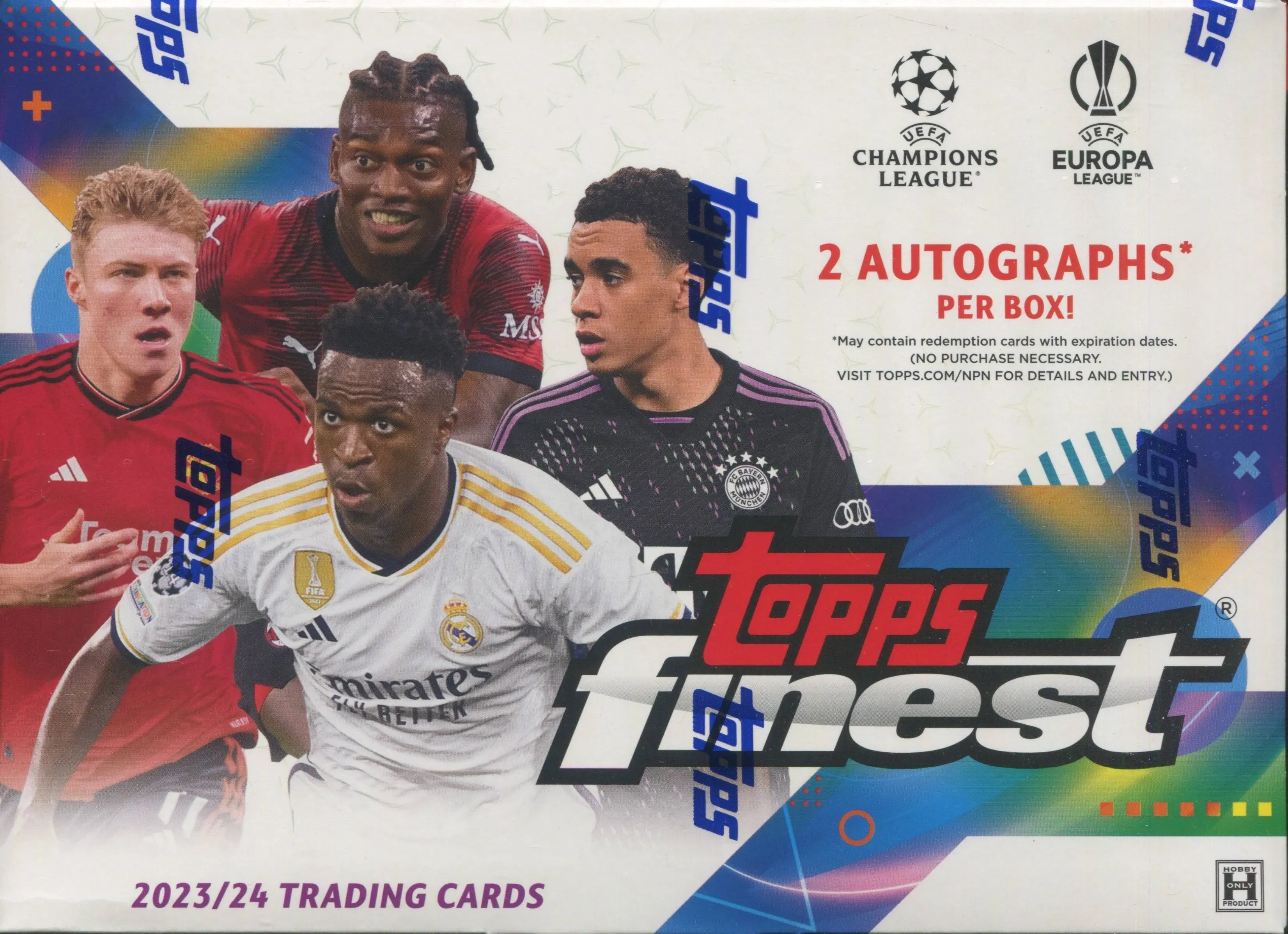 2023-24 Topps UEFA Club Competitions Finest Soccer Hobby Box