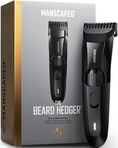 MANSCAPED The Beard Hedger SkinSafe Cordless Beard Trimmer, Waterproof Clippers for Facial Hair Shaving