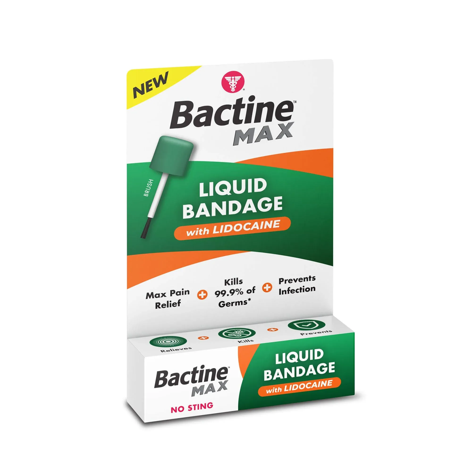 Bactine Max Liquid Bandage 0.3oz Exp 03/26