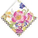 MacKenzie-Childs Flower Market Cocktail Paper Napkins - White