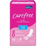 Carefree Acti-Fresh Body Shape Pantiliners Long Unscented - 42 ct