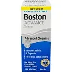 Boston Cleaner for Rigid Gas Permeable Contact Lenses, Advance Formula, 1-Oun...