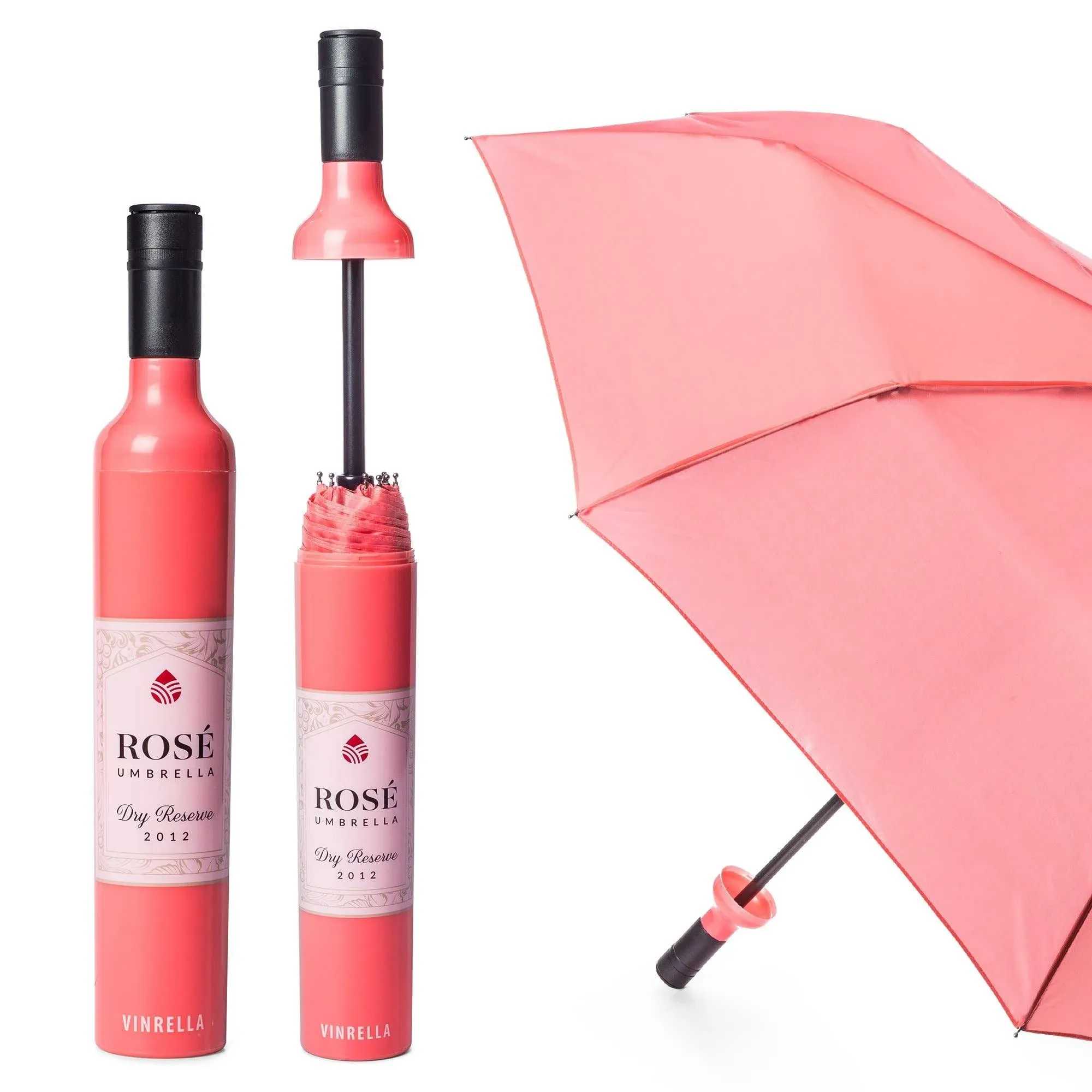 Vinrella Bottle Umbrella - Rose Wine