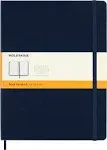 Moleskine Sapphire Blue Extra Large Ruled Notebook Hard