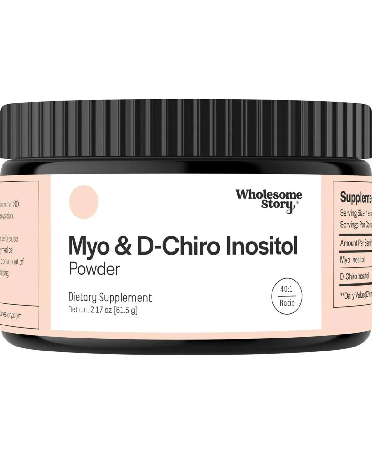 Wholesome Story Myo-Inositol & D-Chiro Inositol Powder