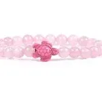 Fahlo Sea Turtle Journey Bracelet, Pink