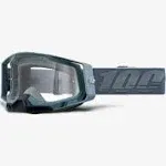 100 Percent Racecraft 2 Goggles - Clear Lens Battleship