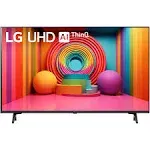 LG 43" Class UT75 Series 4K UHD in Black - Smart TV