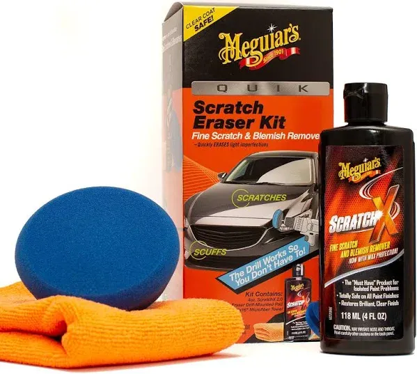 Meguiars G190200case Quik Scratch Eraser Kit