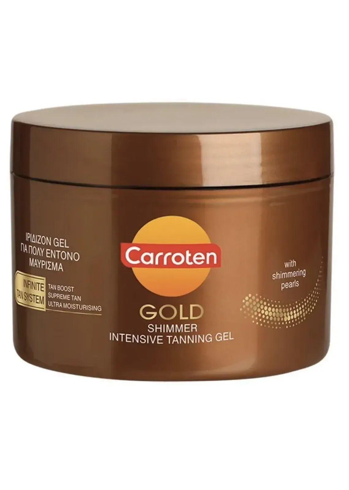 Carroten Gold Shimmer Tanning Gel SPF0 150ml 5oz