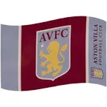 Aston Villa 5 x 3 Stripe Flag - Authentic EPL