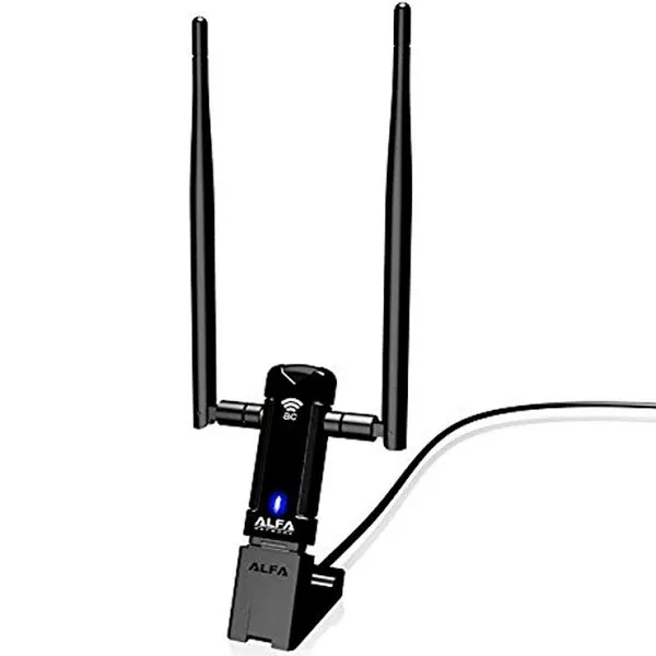 Alfa AWUS036AC 802.11ac AC1200 USB WiFi Wireless Adapter DUAL BAND dual antennas