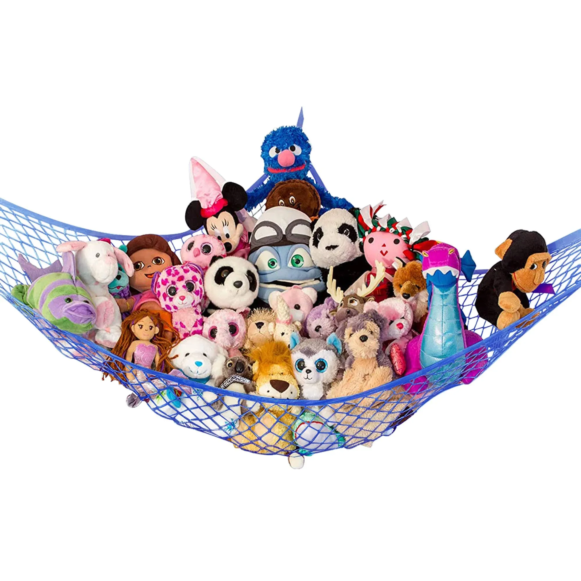 Lilly's Love: Stuffed Animal Hammock (1 Pack) Standard 60" x 60 x 67" / Blue