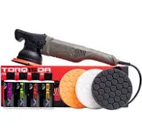 Chemical Guys TORQ15DA 15MM Long-Throw Random Orbital Polisher Kit, Digital D...