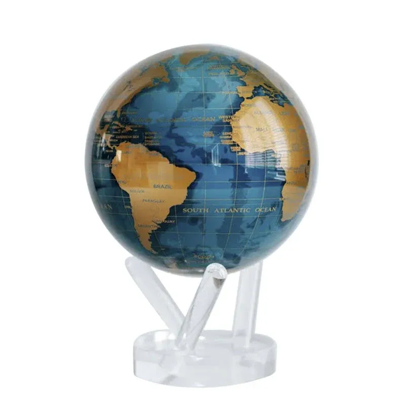 MOVA Globe Blue and Gold 6"