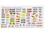 Traxxas Sponsor Decal Sheet